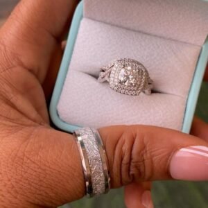 Moissanite Diamond Ring